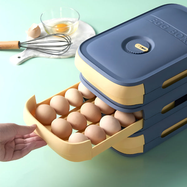 Stackable Refrigerator Egg Storage Box