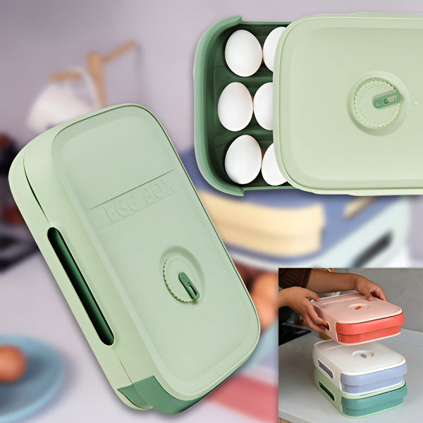 Stackable Refrigerator Egg Storage Box
