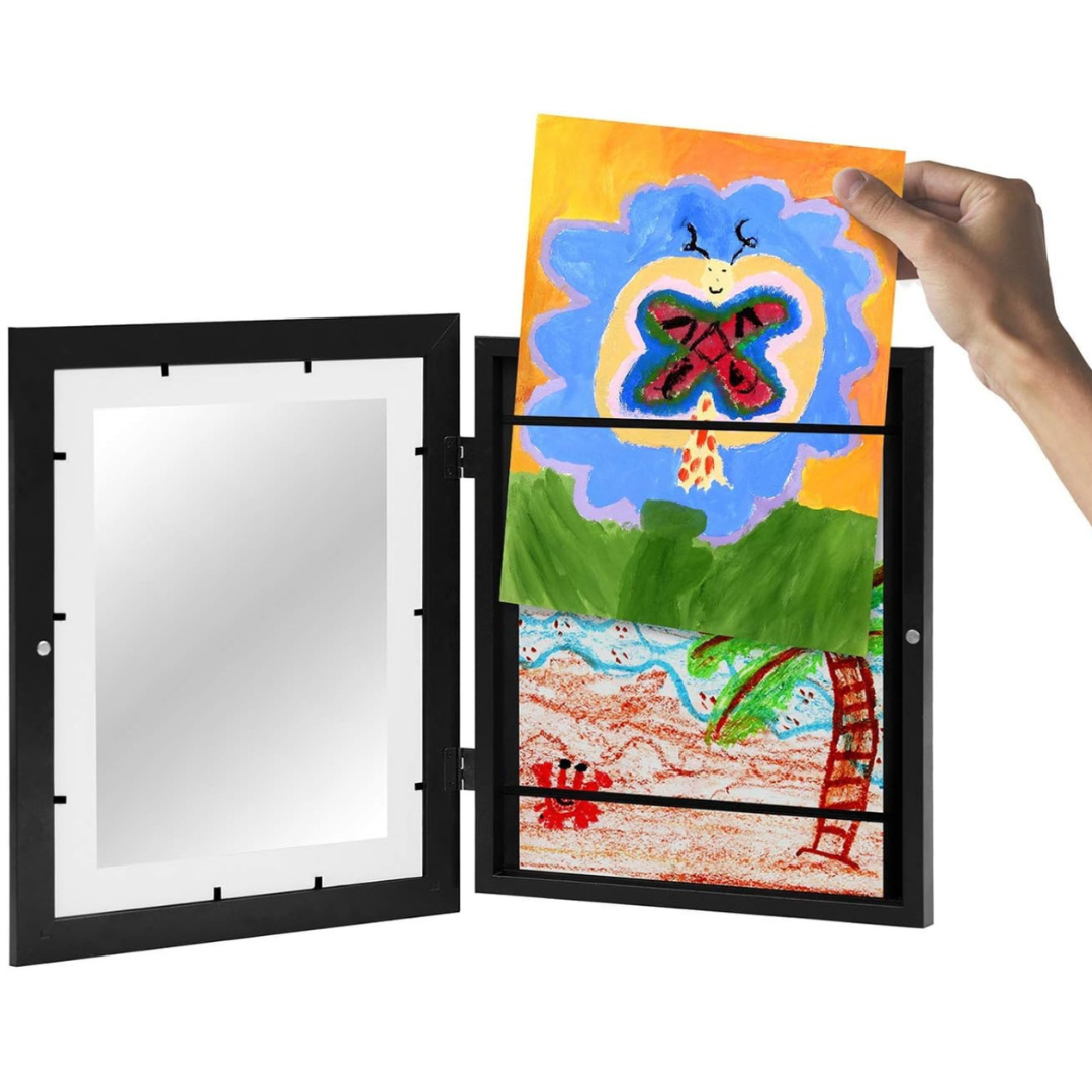 Kids Art Picture Frame (Holds 150 Drawings)