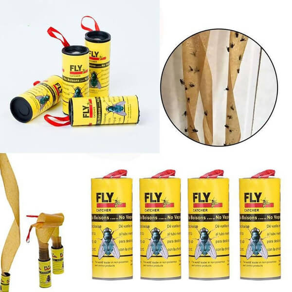 Reusable Fly Swatter Roller Set