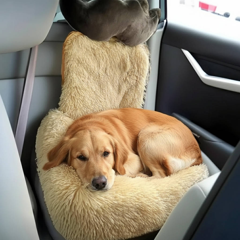 Protective Dog Car Seat Bed
