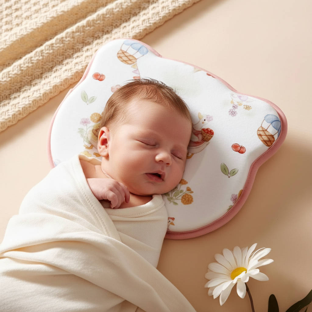 Infant Head-Shape Support Pillow