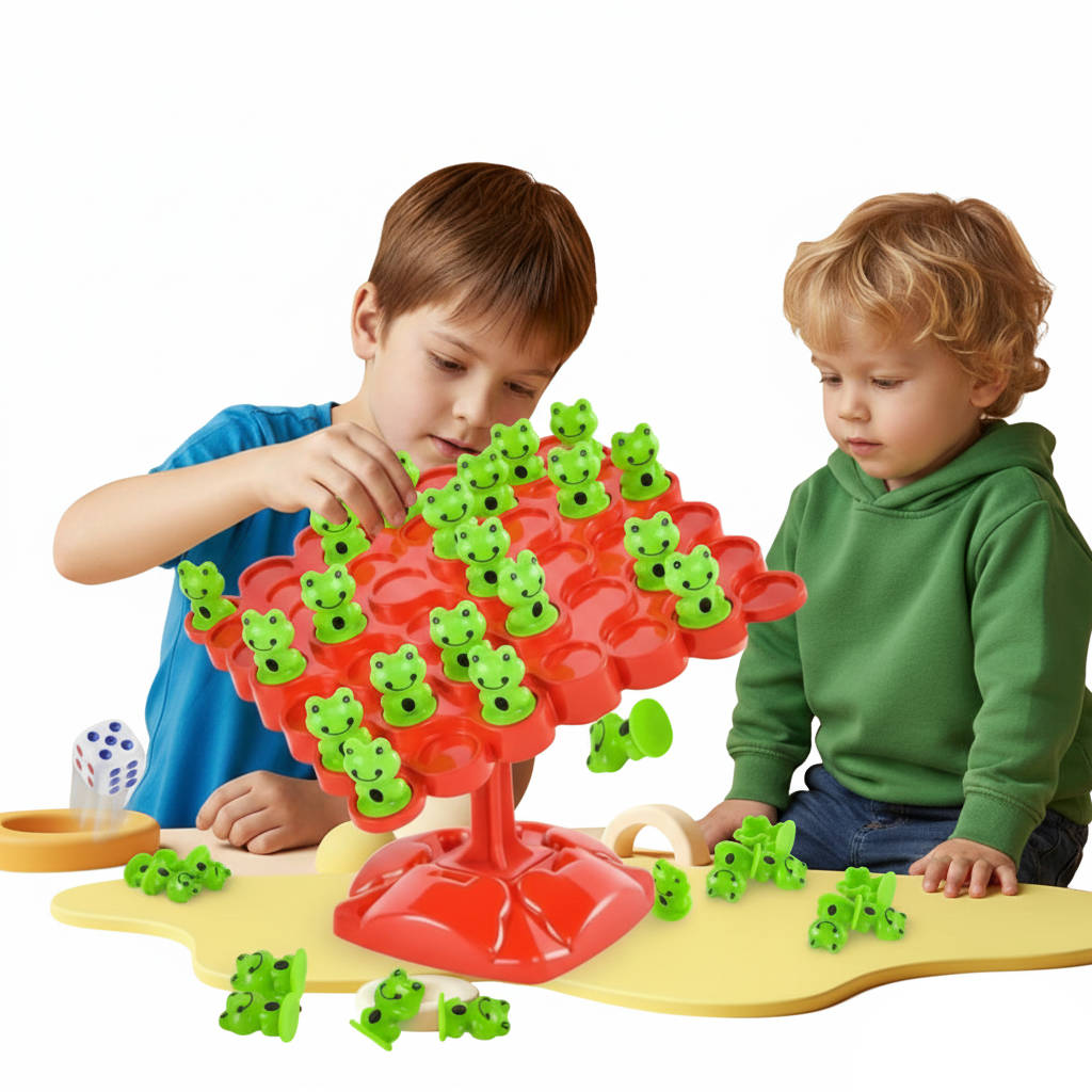 STEM Frog Balance Math Game