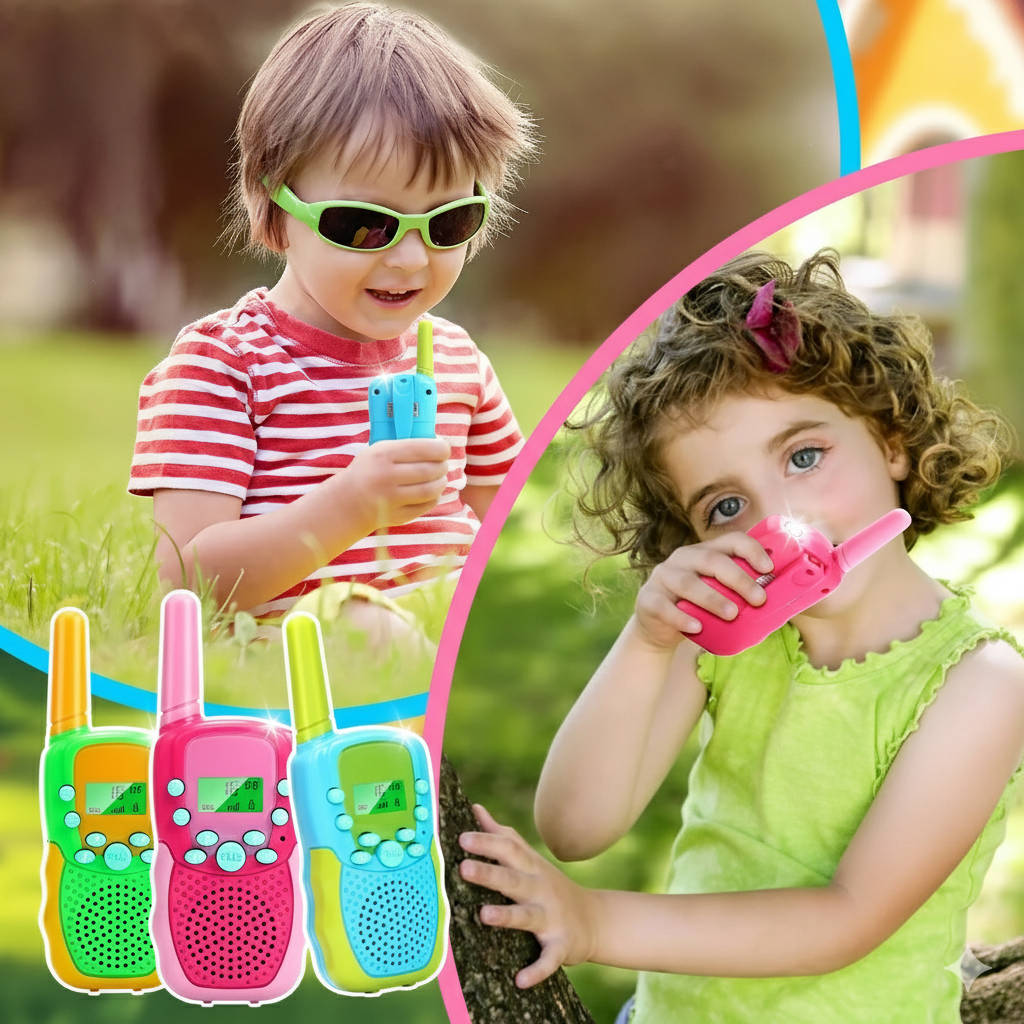 Kids Walkie Talkies (3-Piece Set)