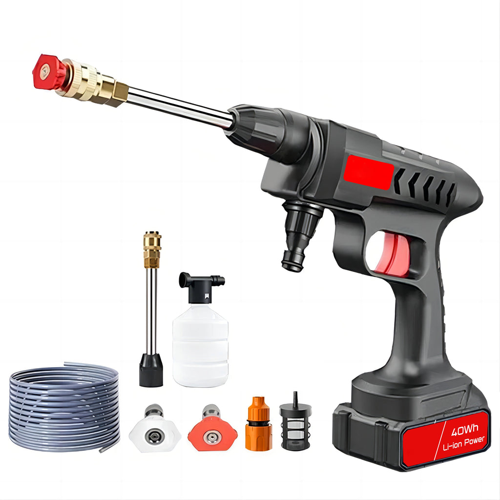 Cordless High-Pressure Car Wash Water Gun