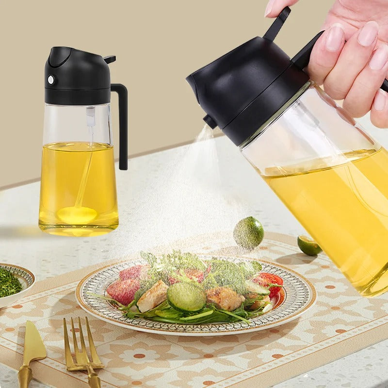 2-in-1 Oil Sprayer Bottle