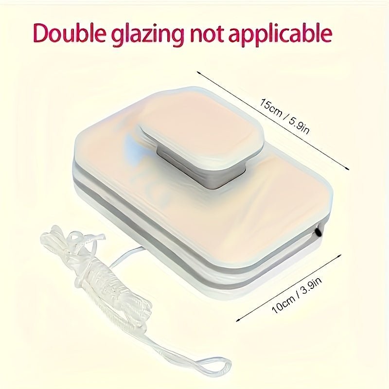 Double-Sided Magnetic Window Squeegee