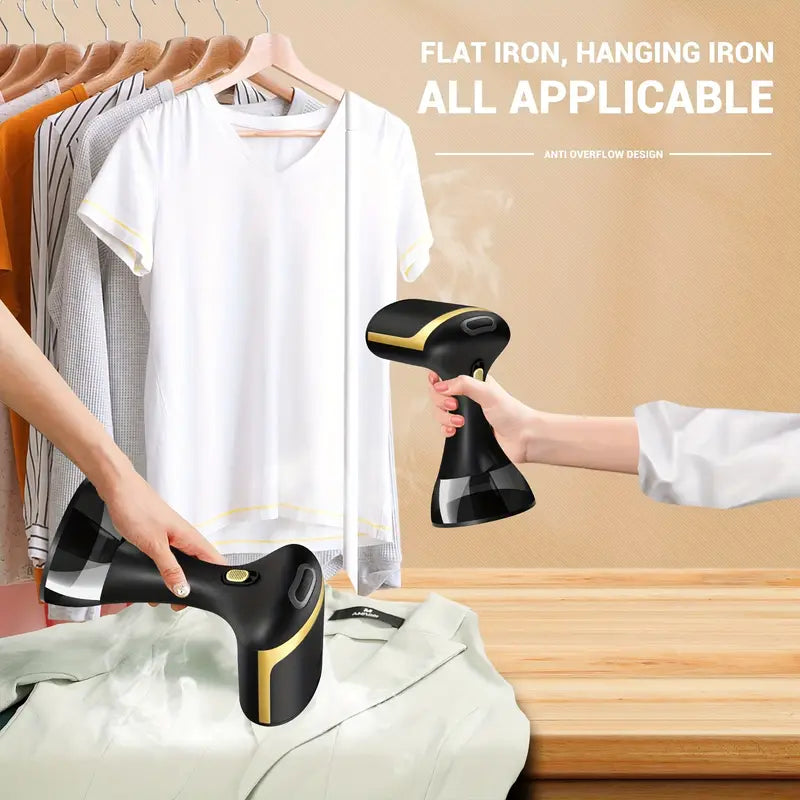 Portable Garment Steamer for Fast and Efficient Ironing of