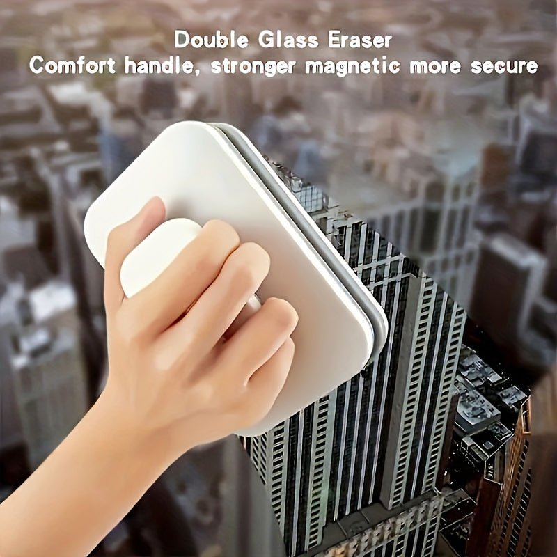 Double-Sided Magnetic Window Squeegee