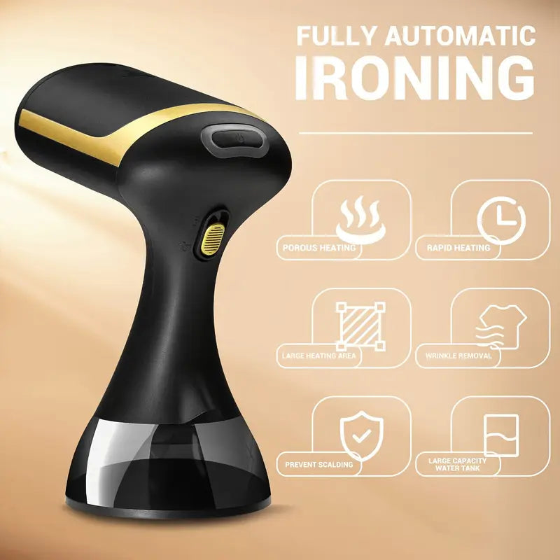 Portable Garment Steamer for Fast and Efficient Ironing of