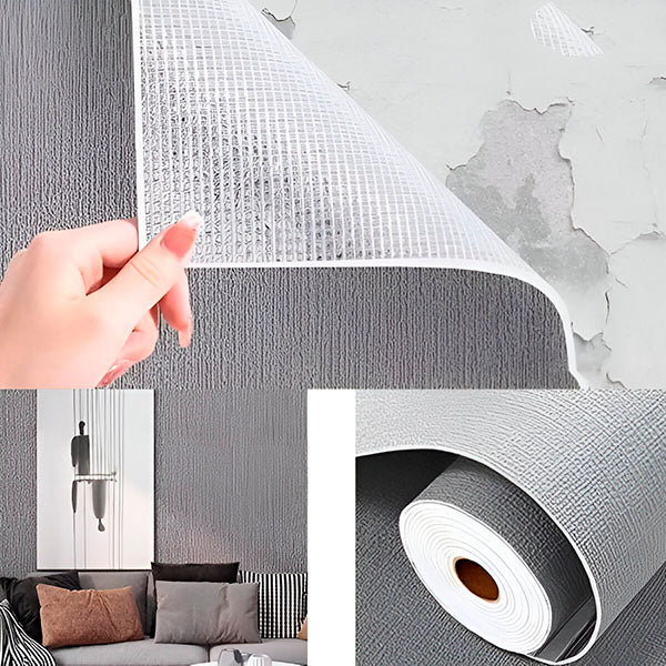 Self-Adhesive 3D Textured Wallpaper