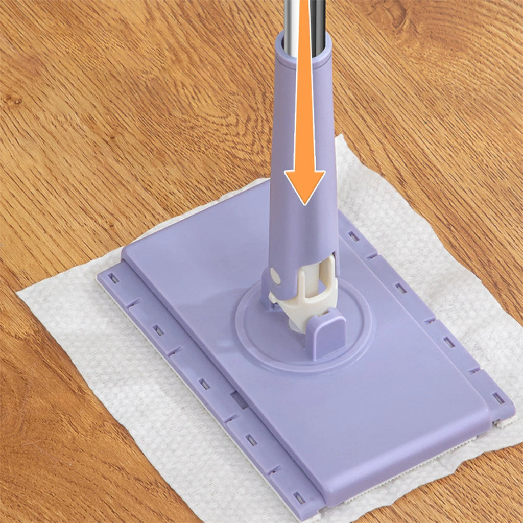 360 Rotating Flat Mop with Reusable Pads
