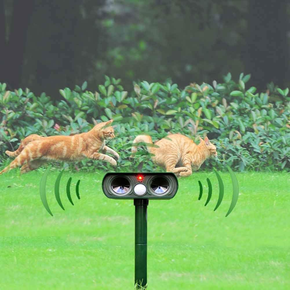 Solar Ultrasonic Animal Repellent