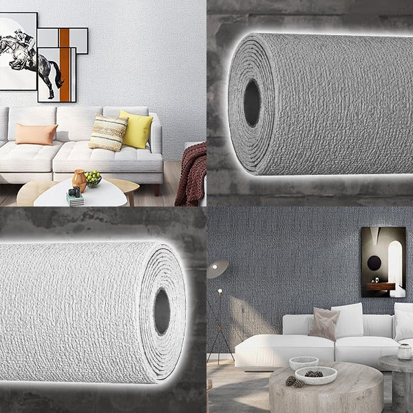 Self-Adhesive 3D Textured Wallpaper