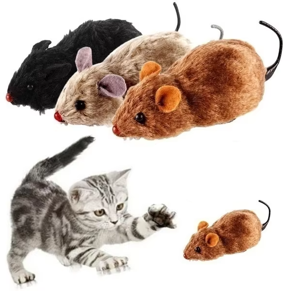Electric Interactive Racing Mouse Cat Toy