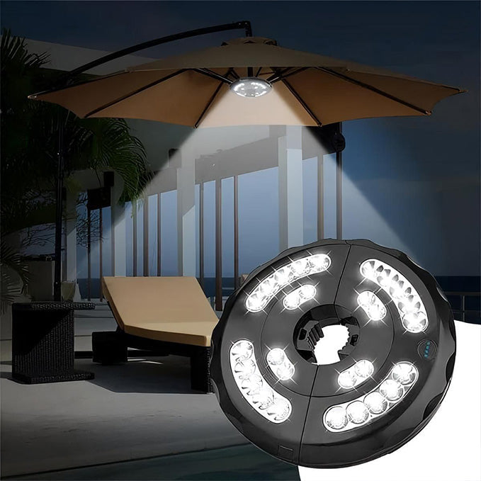 Rechargeable Parasol Light