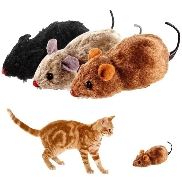 Electric Interactive Racing Mouse Cat Toy