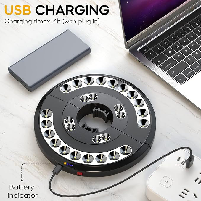 Rechargeable Parasol Light