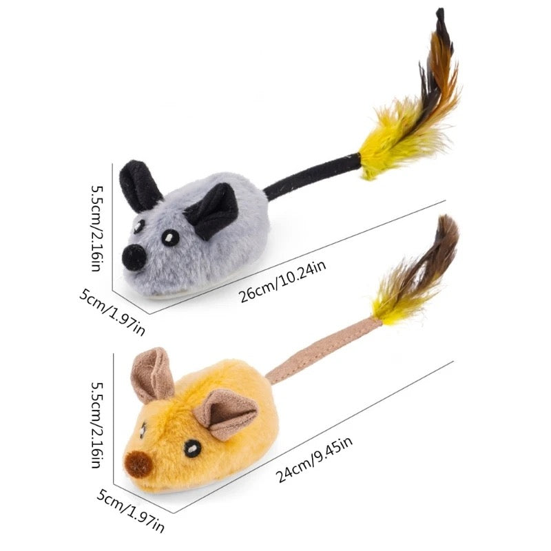 Intelligent Moving Mouse Cat Toy