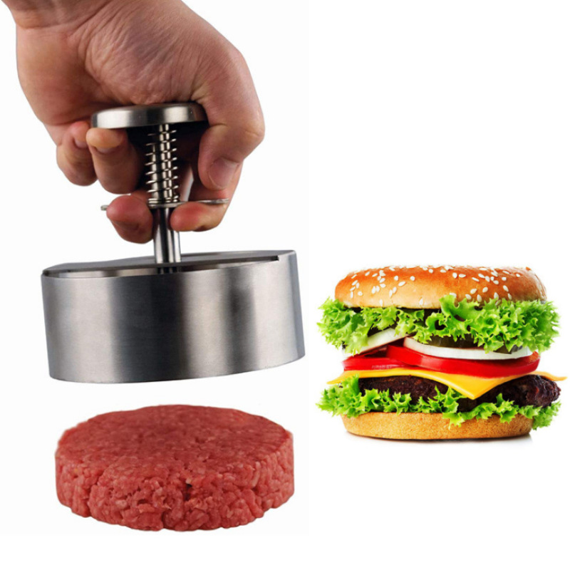 Stainless Steel Garlic & Herb Press