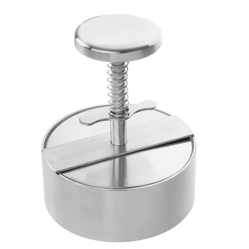 Stainless Steel Garlic & Herb Press