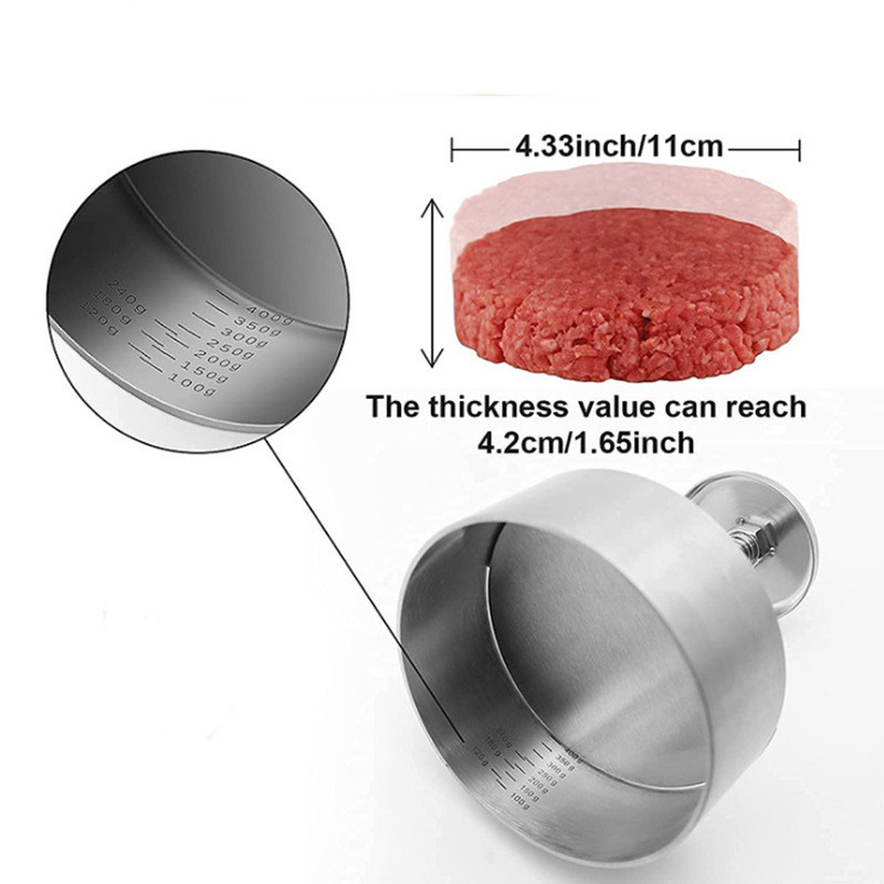 Stainless Steel Garlic & Herb Press