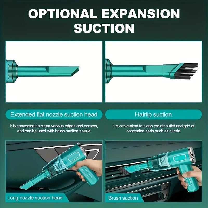 Portable USB Rechargeable Car & Home Vacuum