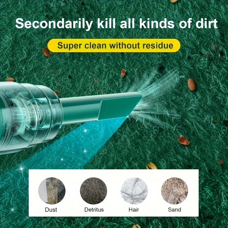 Portable USB Rechargeable Car & Home Vacuum