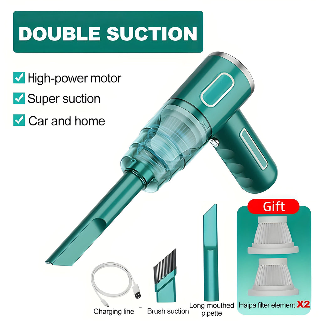 Portable USB Rechargeable Car & Home Vacuum
