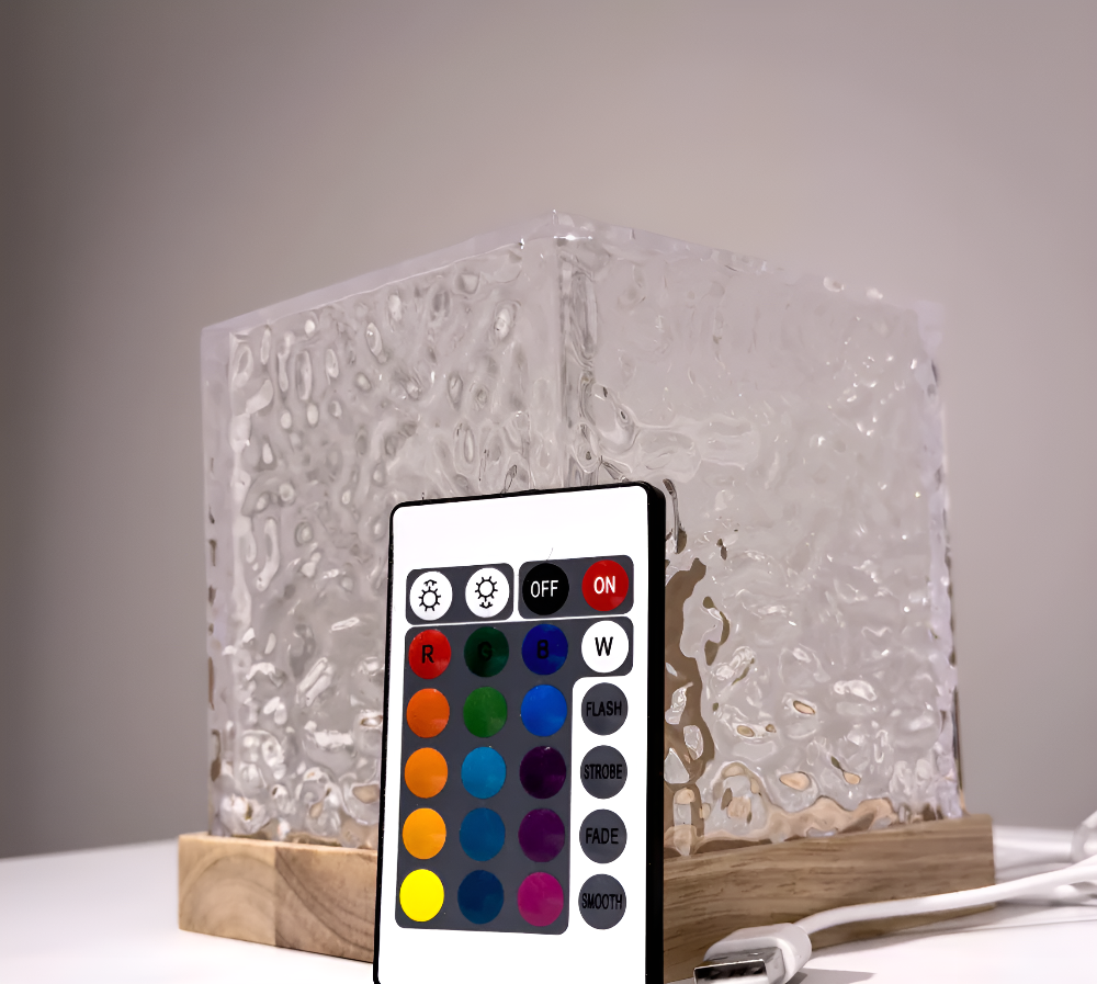 16-Color Water Ripple Projector Night Light
