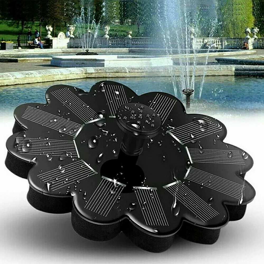 Flower Solar Fountain for Ponds & Pools