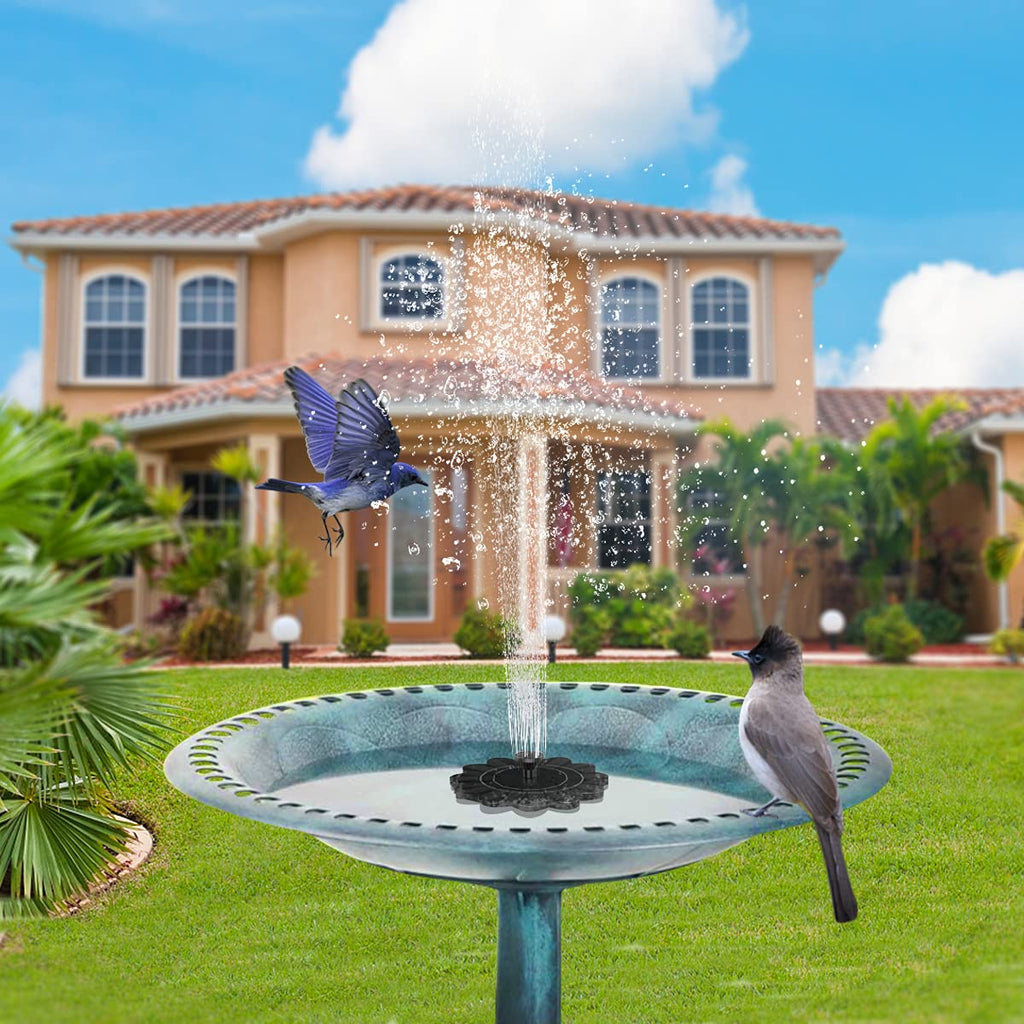 Flower Solar Fountain for Ponds & Pools