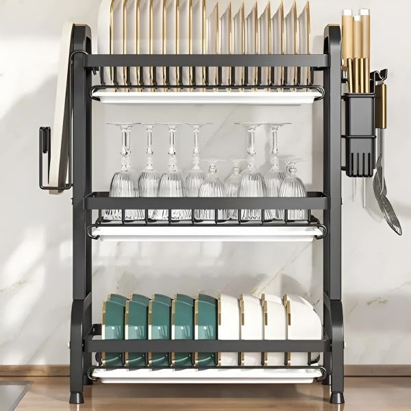 Multi-Level Dish Drying Rack
