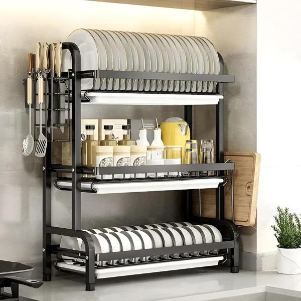 Multi-Level Dish Drying Rack