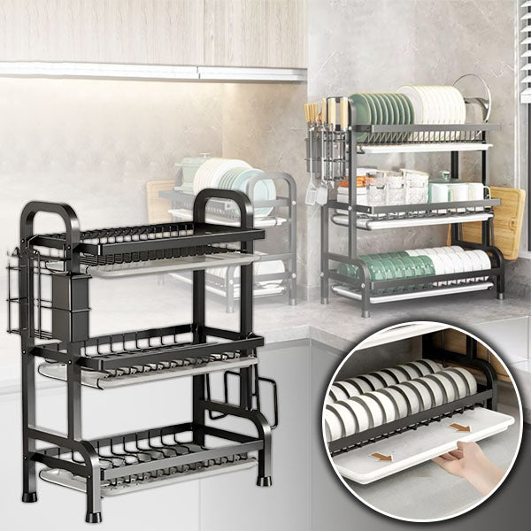 Multi-Level Dish Drying Rack