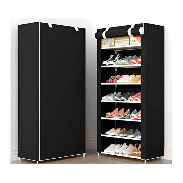 Space-Saving Vertical Shoe Rack