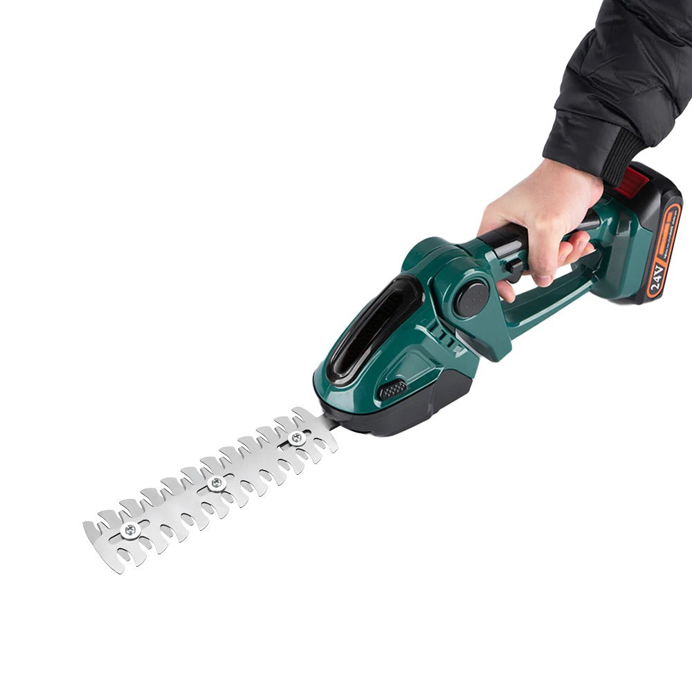Cordless 2-in-1 Hedge Trimmer & Mower
