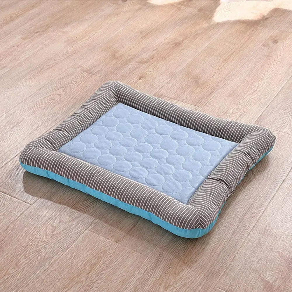 Ice Silk Cooling Dog Bed