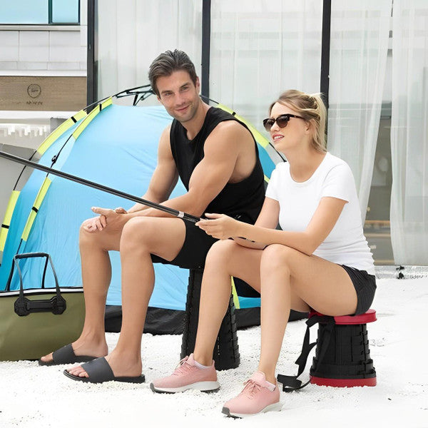 Ultra Light Retractable Camp Stool