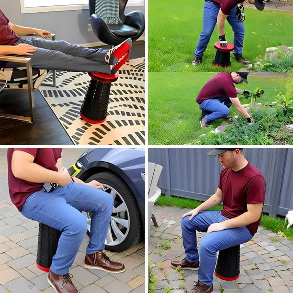 Ultra Light Retractable Camp Stool
