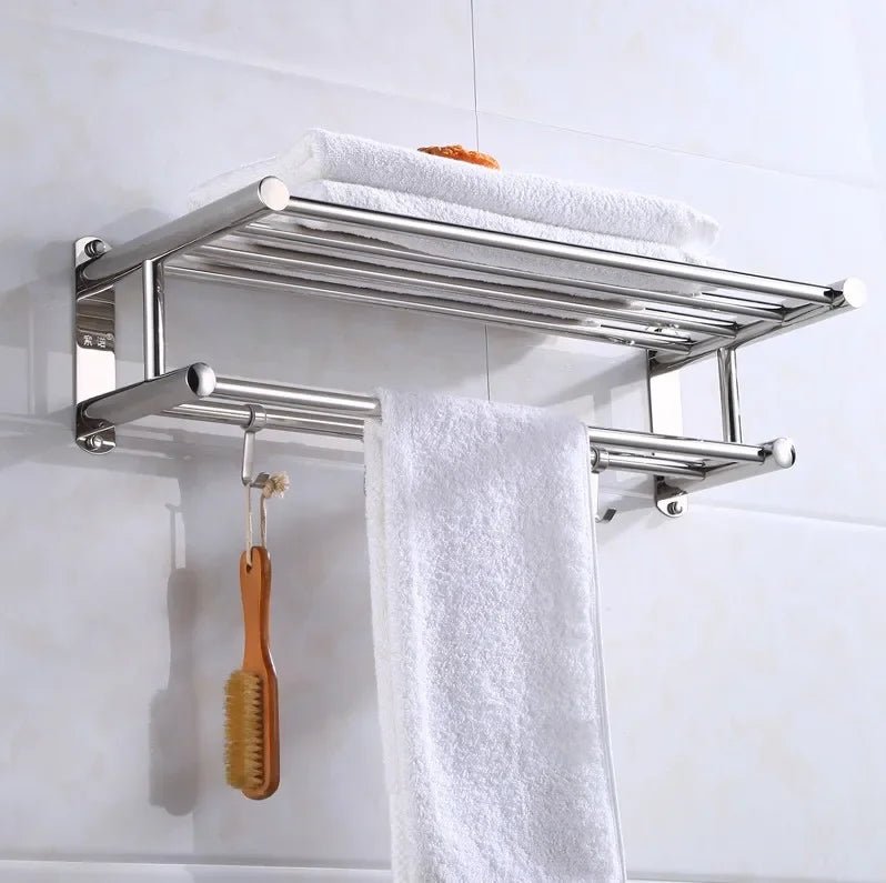 Minimalist Wall Rack for Bath & Kitchen