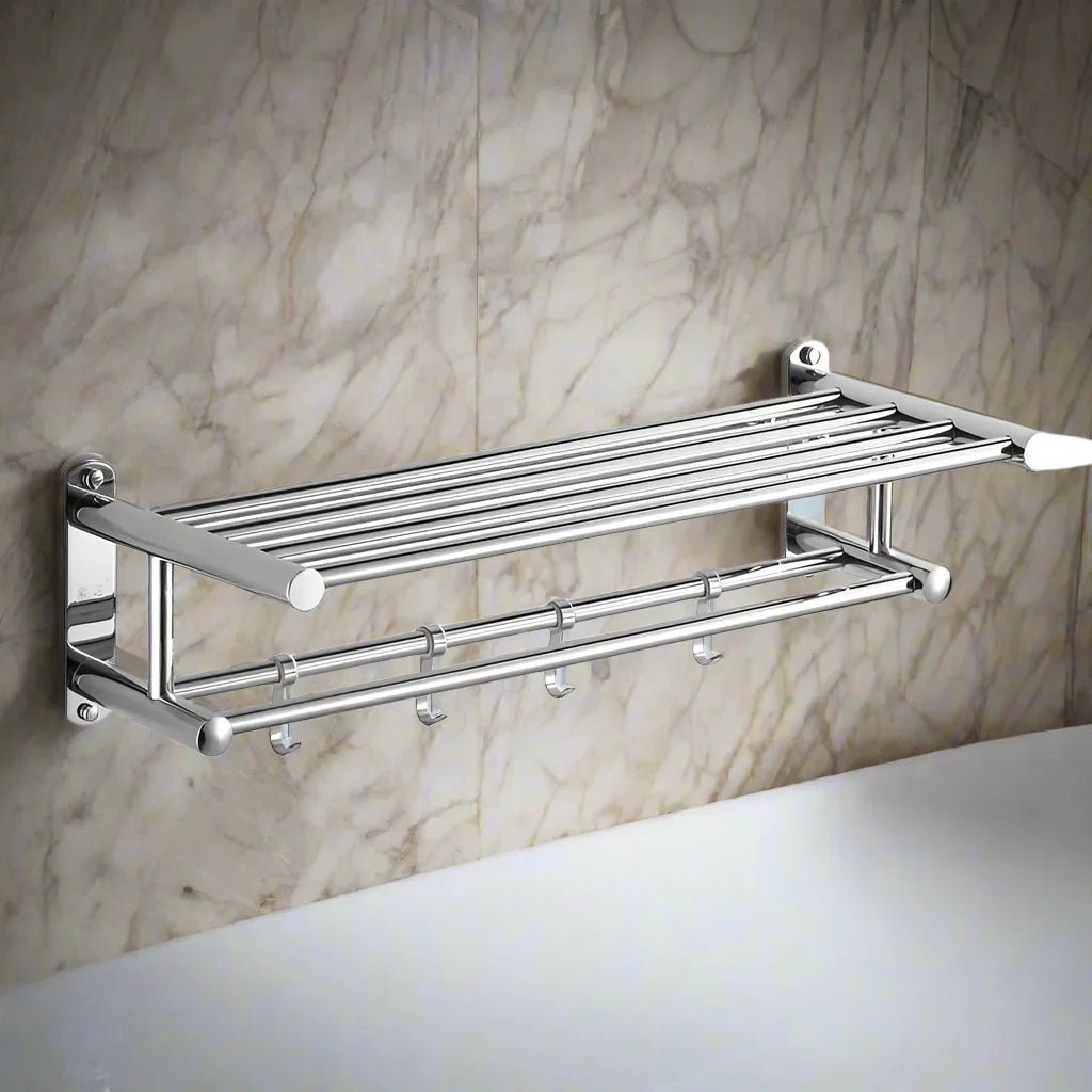 Minimalist Wall Rack for Bath & Kitchen
