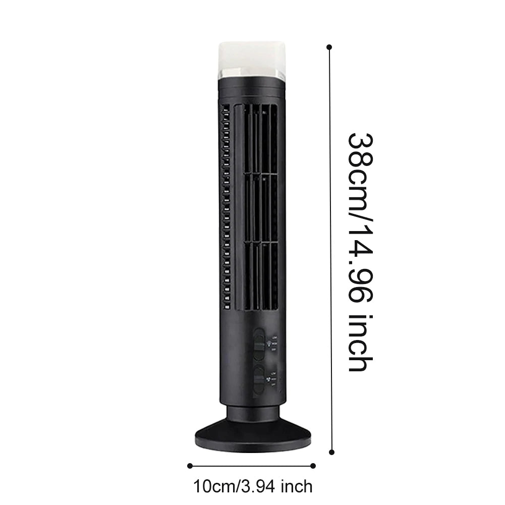Mini Desktop Air Conditioner Bladeless Fan