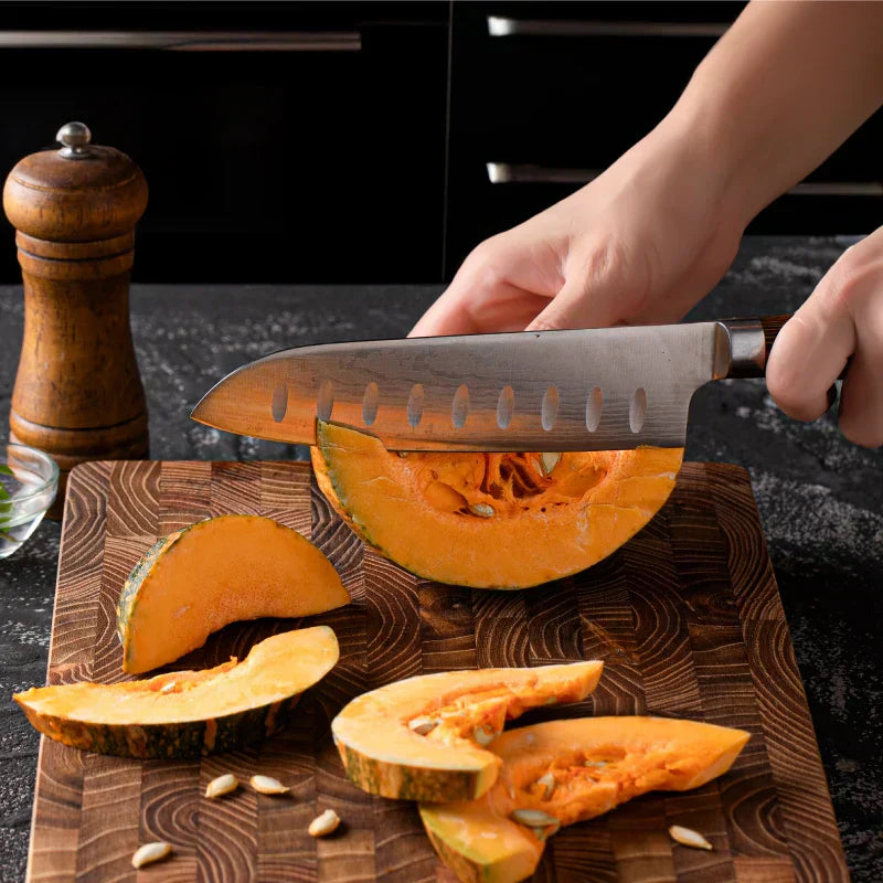 End Grain Wooden Cutting Board