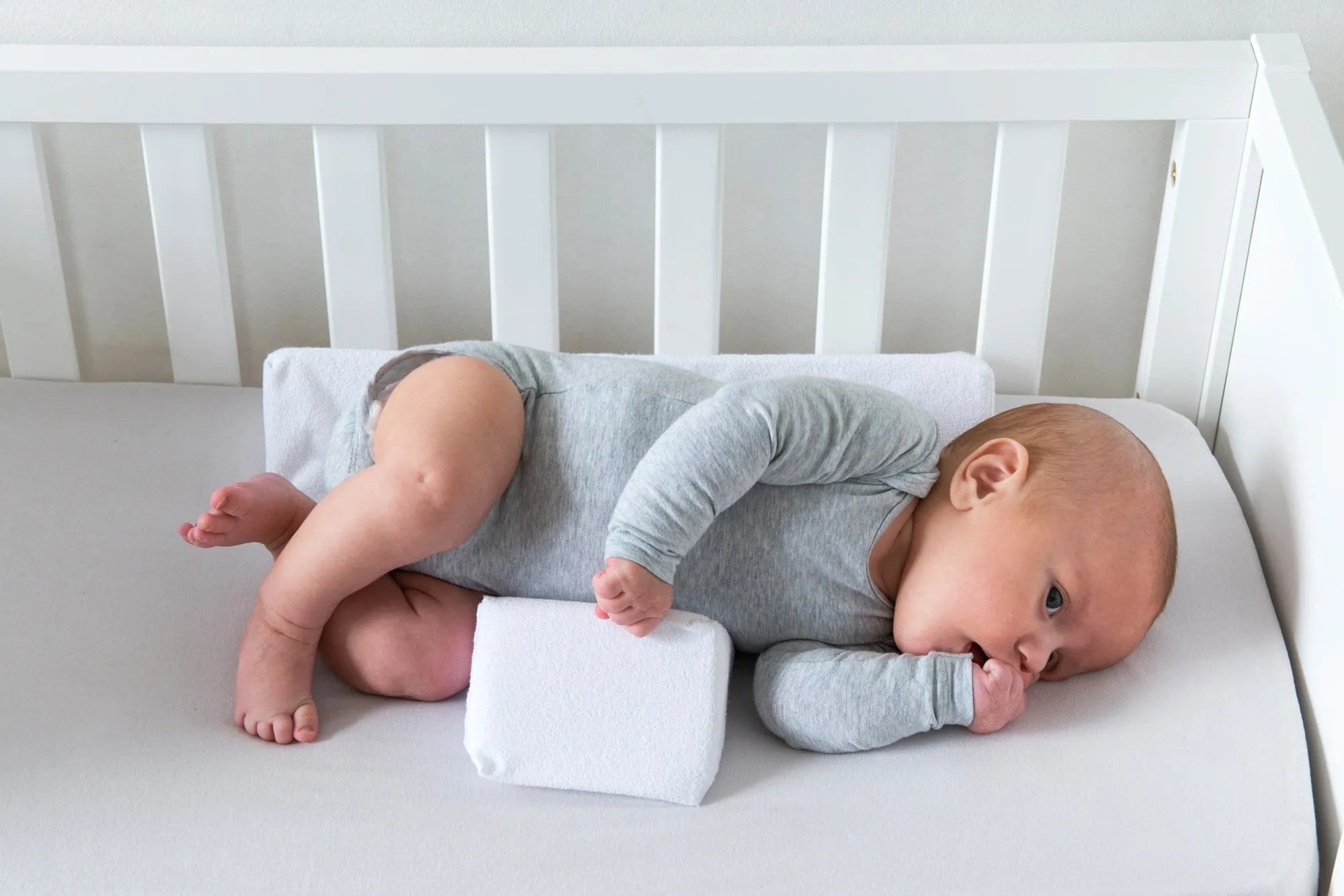 Baby Anti-Roll Wedge Support Pillow