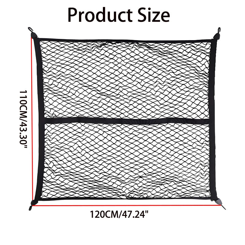 Heavy-Duty Cargo Net for Truck Beds