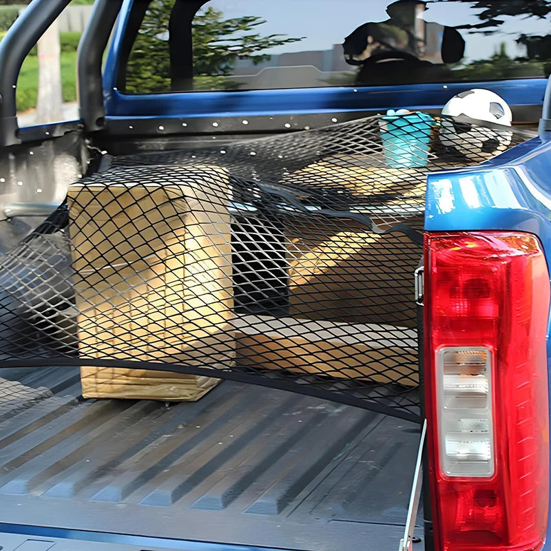 Heavy-Duty Cargo Net for Truck Beds