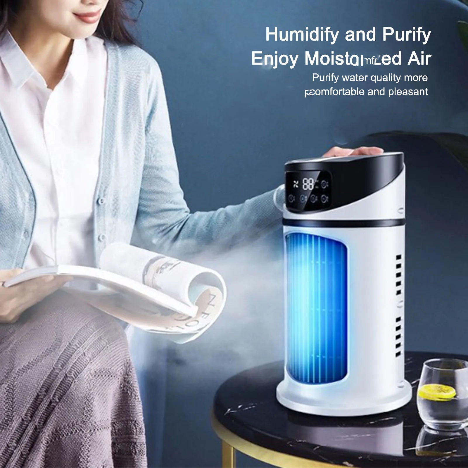 Portable Mini Air Cooler for Home & Office