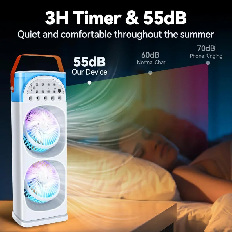 Mini Portable Air Conditioner & Humidifier