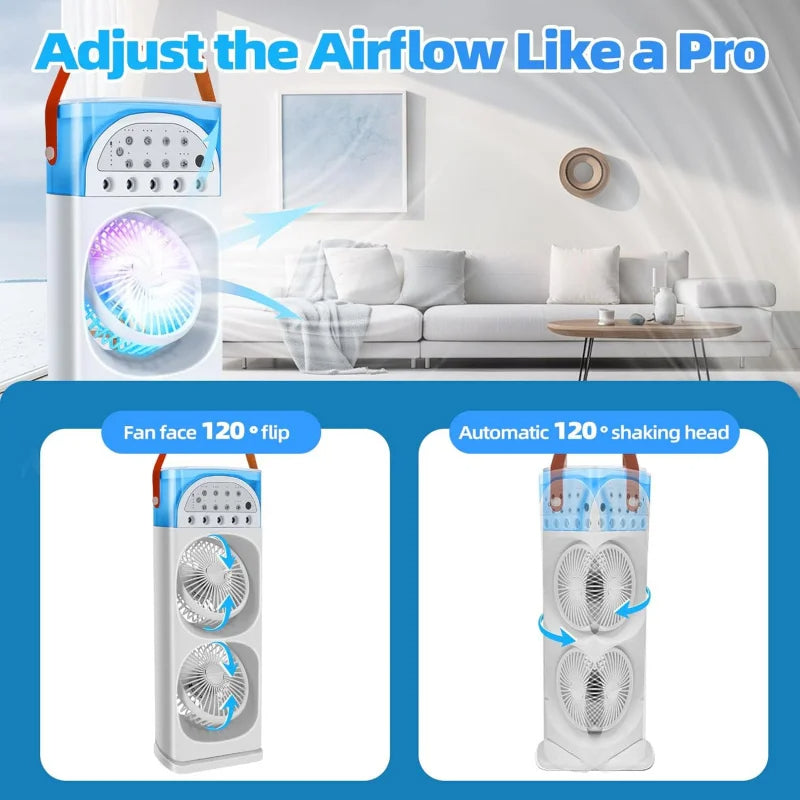 Mini Portable Air Conditioner & Humidifier